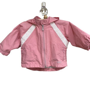 Roots baby jacket size small 6 months pink